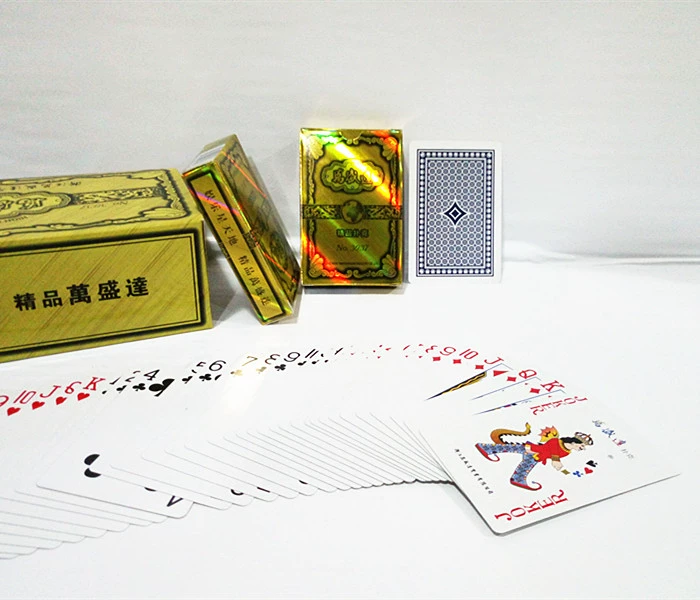 Wanshengda Poker Wanshengda 3037 Fine Poker Câu lạc bộ nâng cao Câu lạc bộ cờ vua Câu lạc bộ hội đồng quản trị Trò chơi Solitaire - Trò chơi trên bàn