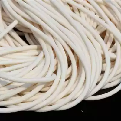 Silica gel foam strip foam round bar solid silica gel high temperature resistance Compression Resistance mold mechanical sealing strip sponge strip