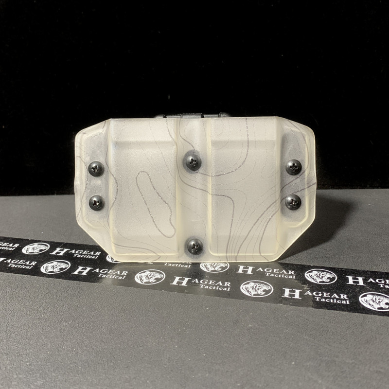 Hague Equipment Double 9mm Magazine Pouch K-Board Quick-Release Tool Box