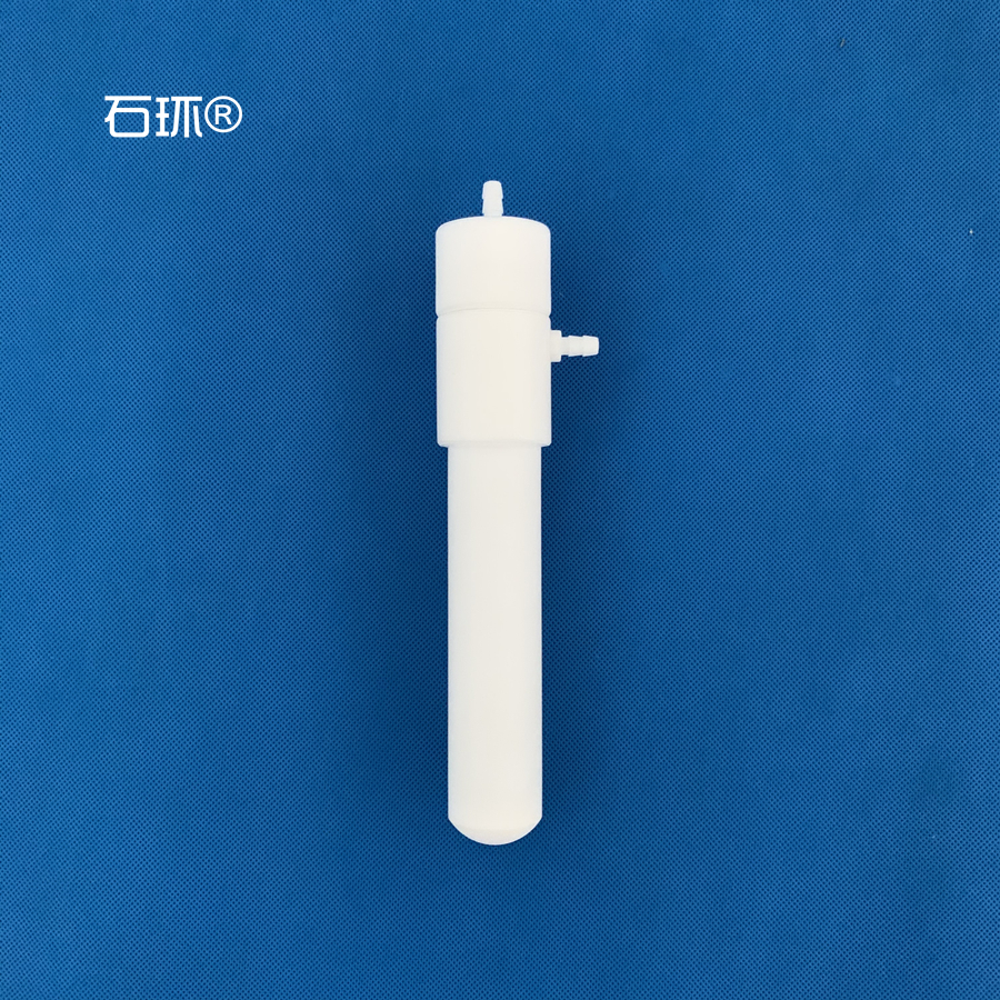 PTFE bubble absorption bottle polyethylene polypropylene fixed source exhaust gas hydrogen fluoride HJ688