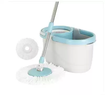 Melia le dong dump mop rotating mop household mop hands-free wash lr tuo dual gift cloth