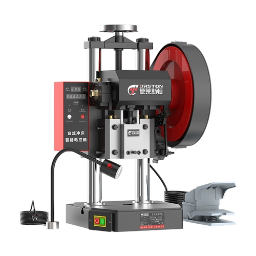 德莱斯顿 Электрический удар на рабочем столе Нажмите Precision Industry Double Column Machine Маленький рабочий стол нажатие JB04-1 2