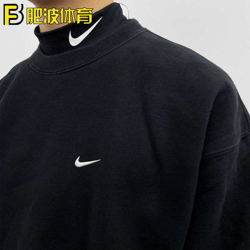 Nike Pro Logo High-Neck Trendy Fitness Warm Tight-Fitting Sports Casual Long-Sleeved Cu4971 Dq6608