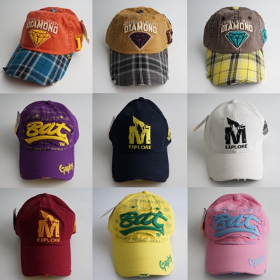 Clear summer outdoor letter fashion men and women hat baseball cap casual sunscreen cap and spring and autumn sun hat