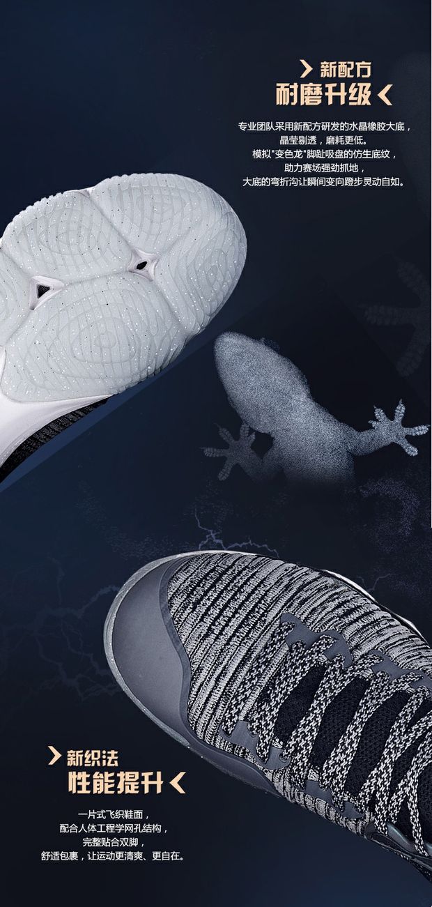 Giày cầu lông chính hãng Li Ning nam RANGER tắc kè hoa thế hệ thứ hai giày lông vũ quốc gia AYAN003 / AYAN008 - Giày cầu lông giày nữ sneaker