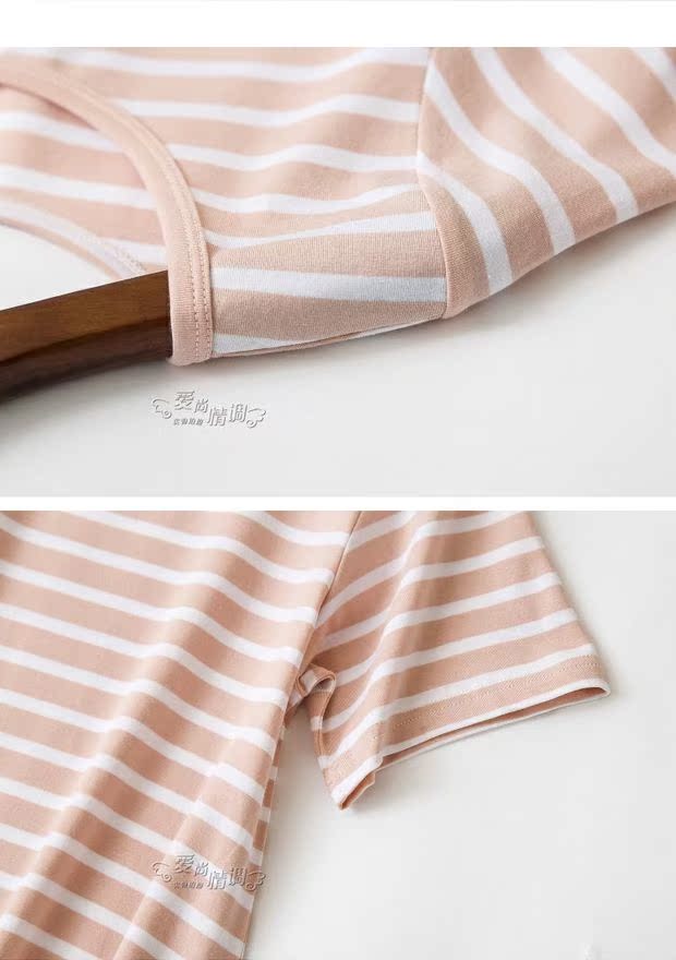 Mùa hè mới cotton phụ nữ modal váy ngủ ngắn tay XL XL ăn mặc giản dị giản dị đồ ngủ nhà dịch vụ đầm trắng dự tiệc