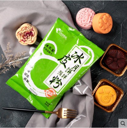 Successful Ice Skin Mooncake Powder Material Homemade Handmade Free Steam Production Home Made With Premixed Powder Suit Diy Full Package