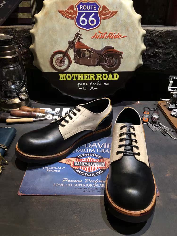 Phong cách Anh dày retro phù hợp với giày da thủy triều đôi giày nam và nữ đôi thấp giúp dụng cụ Martin Oxford mùa hè - Giày thấp giày the thao