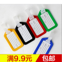 Plastic luggage tag Boarding pass Boarding box Luggage tag Luggage tag Luggage tag Check-in document Luggage card