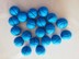 Silicone cổ điển vợt tennis giảm xóc hình cầu hấp thụ sốc nhỏ quần vợt treo hạt vợt tennis 275g Quần vợt