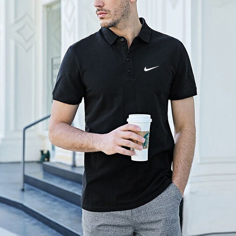NIKE Nike Speed Dry POLO Short Sleeve Men's Clothing 2023 Summer New Sports Half Sleeve T-shirt CW6851-010 Tide-Taobao