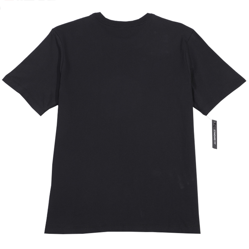 Nike nam 2019 xuân mới tay ngắn thể thao thoải mái giản dị cổ tròn thoáng khí Áo thun AO0602-010 - Áo phông thể thao áo ba lỗ tập gym nam