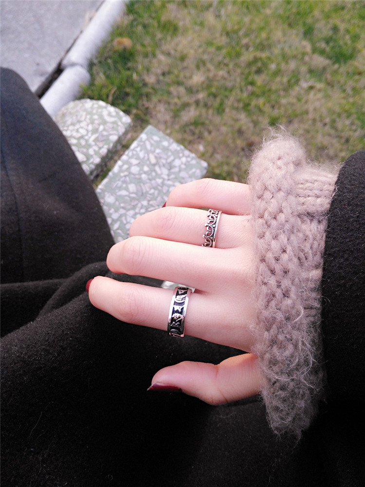 Bague mixte OTHER   en Acier au titane - Ref 3086686 Image 19