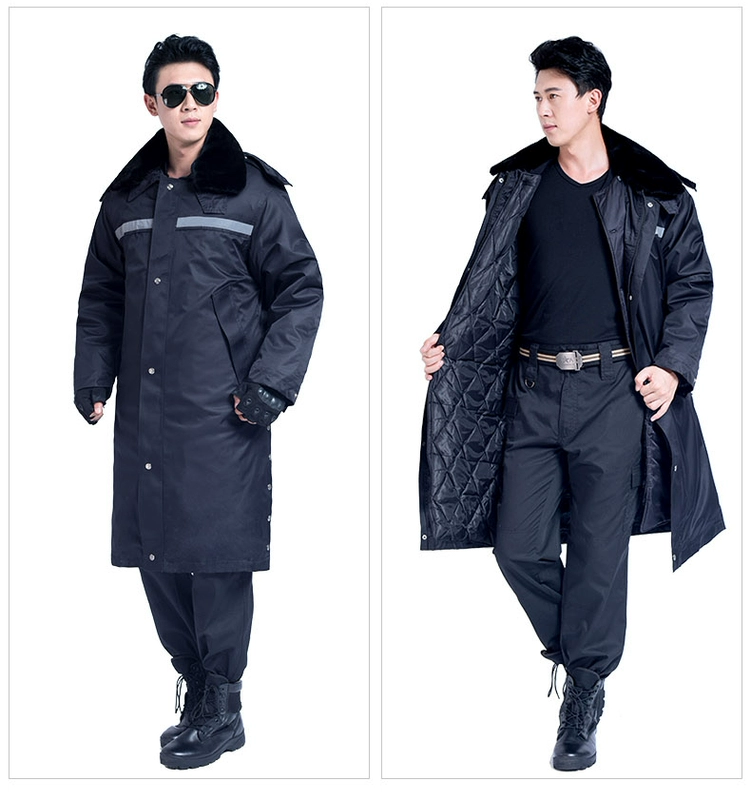 Dày áo khoác mùa đông nam lực lượng đặc biệt quân sự Lao động Authentic áo quân áo bông đệm bông áo khoác áo khoác nữ an ninh
