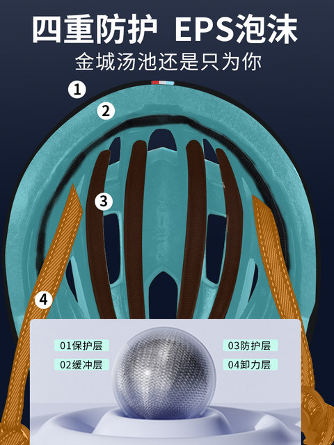 Bicycle helmets for men and women, mountain bikes, road bikes, balance bikes, bicycle driving safety headgear, breathable hats