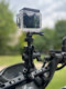 PTZ gopro motorcycle sports camera holder Xiaoyi mountain dog DJI metal accessories driving recorder holder