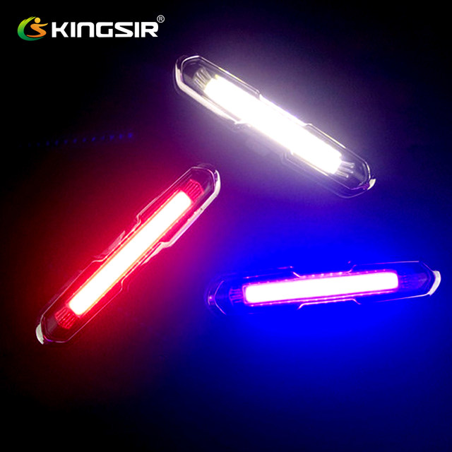 Bicycle Tail Light, Mountain Bike Accessories, Night Cycling Equipment, Bicycle Light, Flashing Warning Flash, USB Charging