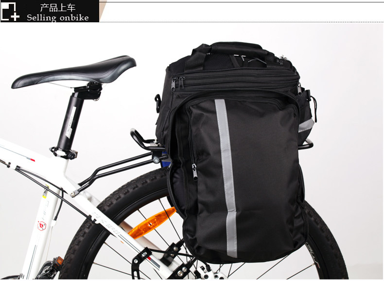 Sacoche pour vélo mixte KINGSIR - Ref 2232291 Image 17