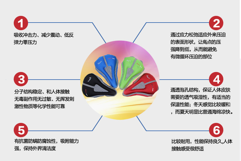 Selle de vélo Mountain Bike KINGSIR - Ref 2349387 Image 11