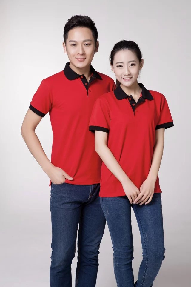 Áo liền quần mùa hè áo thun tùy chỉnh ngắn tay áo polo nam cotton và phụ nữ dụng cụ in logo tùy chỉnh áo polo nam đẹp