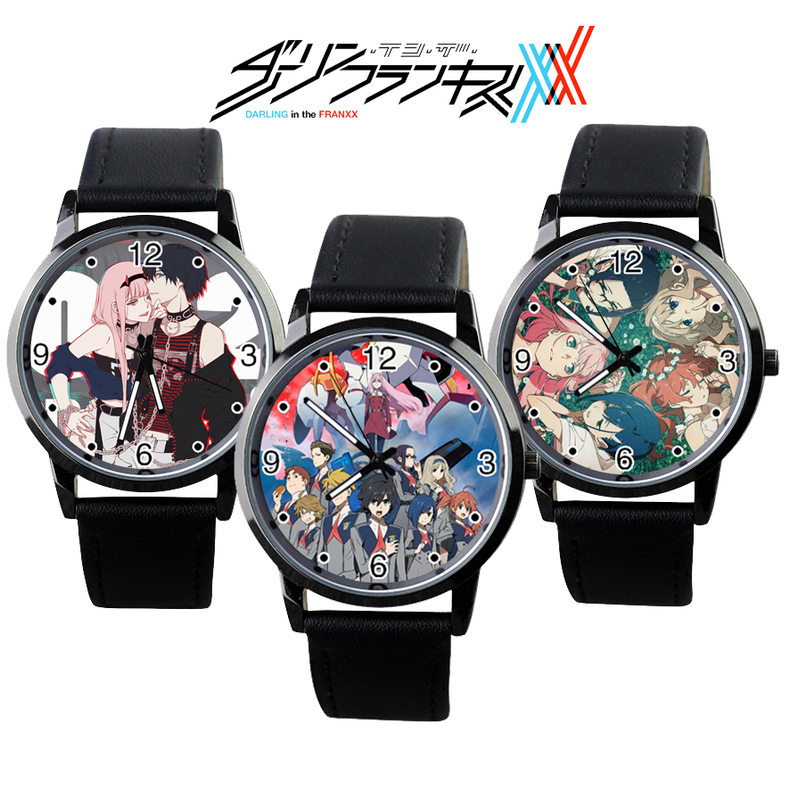 DARLING in the FRANXX national team 02 peripheral wide raspberry same watch men and women watch student gift