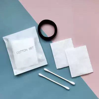 Bag thickening]Export Japan hotel apartment Bed and breakfast Guest room beauty salon hair circle cotton sheet cotton swab care bag