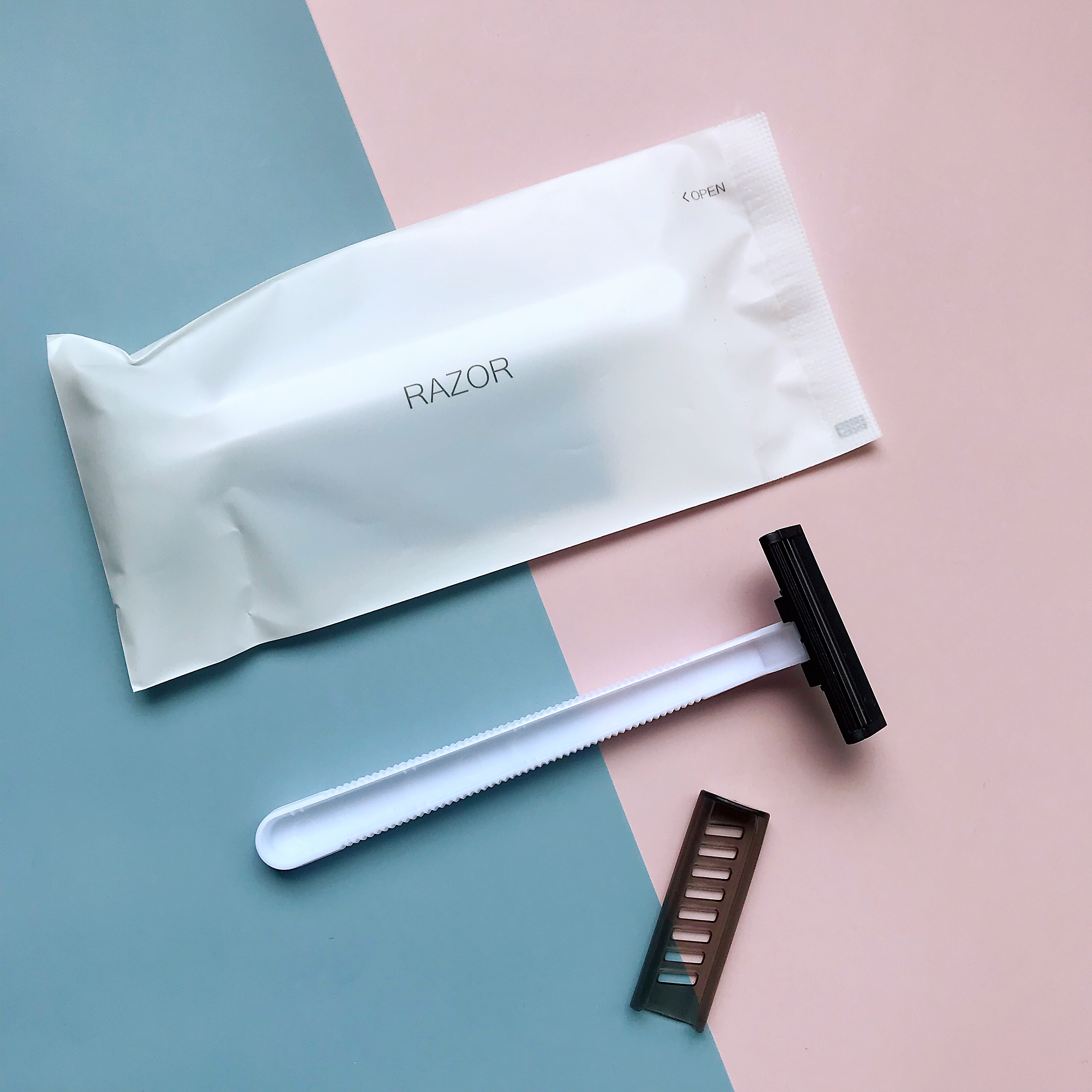 Export Japan Guesthouse Homestay Inn Supplies Disposable Manual Shaver Shaving Condom Mile