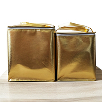 6 8 10 Inch Double Layer Plus High Cake Insulation Bag Freshness Protection Bag Aluminum Foil Waterproof Refrigerated Takeaway Box Recommended Spot