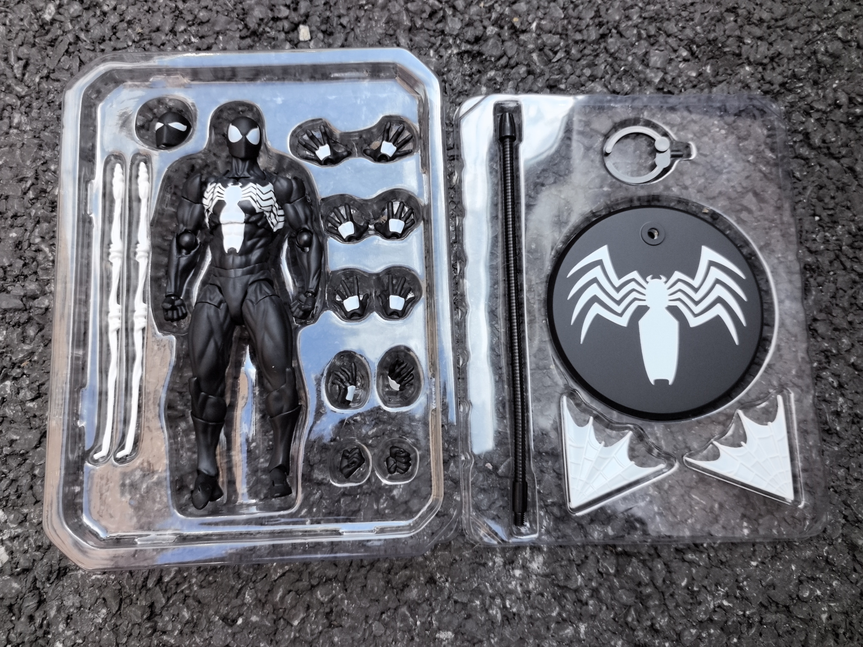 Mess toys black neighbor symbiote spider-man: 🔥 Nightfall hero