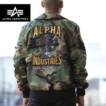 American Alpha Industrial Alpha Spring Flight Jacket 36P Moden Seawear Men And Women Thin Coats