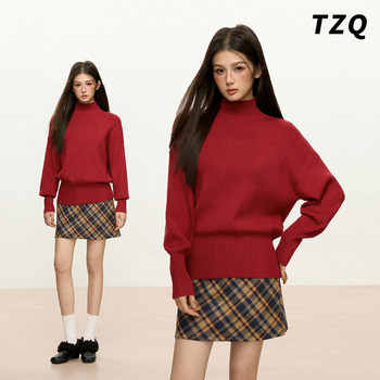 Commuting style turtleneck pullover sweater 2025 new style