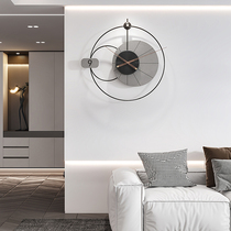 Personality Modern Minimalist Creative Living Room Fashion Table Hanging Wall Art Fashion Nordic Light Lavish Timeclock Clock Hanging Clock