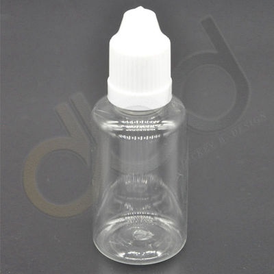 Transparent medical-grade PET screw cap inner stopper bottle