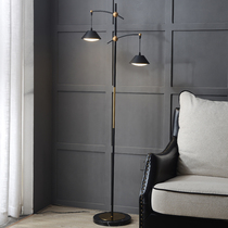 Bedroom living room upright table lamp Led eye protection book room Read remote control piano light Nordic tennis red ins wind