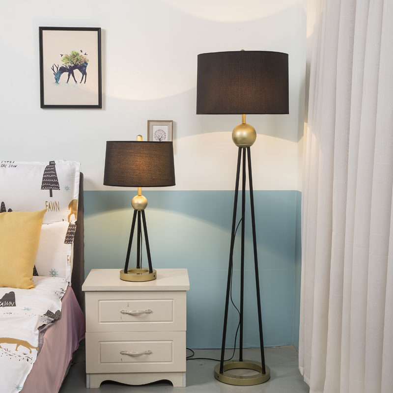 To honest Nordic modern minimalist American Country Living room Sofa Creative Remote Control Vertical Floor Lamp