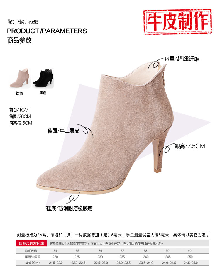 Bottes mi-saison femme en Caoutchouc - Ref 3251627 Image 8