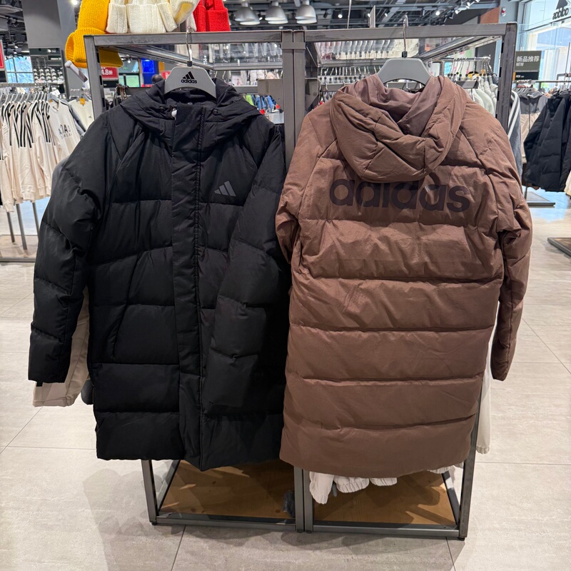 Adidas Adidas Unisex Winter Wind-Resistant and Warm Mid-Length down Jacket Hooded Jacket Kq5514 Adidas Adidas Unisex Winter Wind-Resistant and Warm Mid-Length down Jacket Hooded Jacket Kq5514