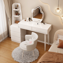 Cream wind dresser modern simple collection cabinet cloudcloud cosmetic mirror multi-function economy network red makeup table woman