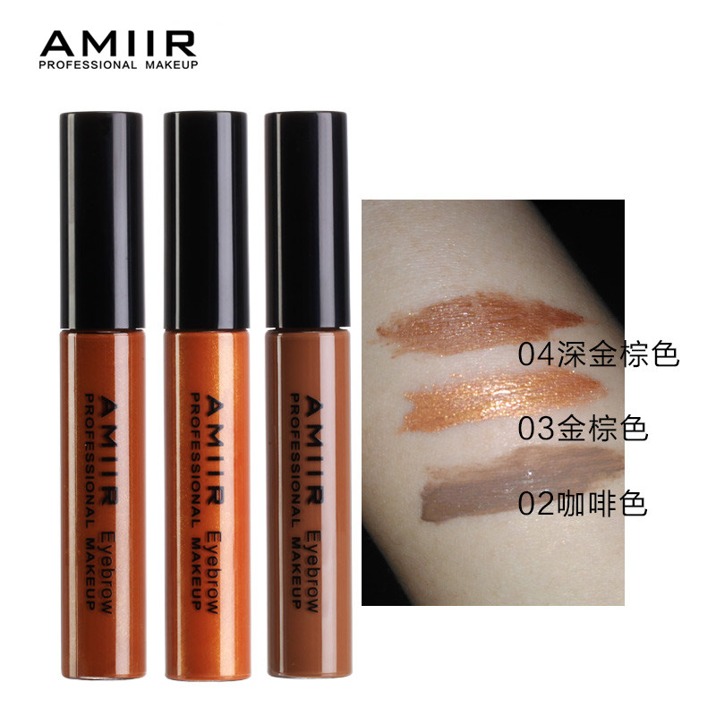 Dyeing Eyebrow Cream Waterproof and anti-sweat lasting without makeup, deep coffee eyebrow pencil natural eyebrow dyeing liquid Emir eyebrow glue