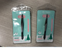 Eyebrow clip stainless steel tweezers oblique eyebrow clip eyebrow trimming knife eyebrow pliers hair plucking pliers beard plucking flat-angle hair clips