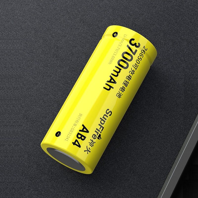 God Fire 26650 Lithium Battery Large Capacity Rechargeable 3 7v 4 2v Glare Flashlight Special Charger