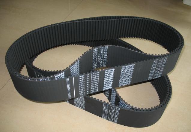 Synchronous belt HTD3M-306 arc tooth rubber (width is cut)