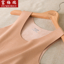 De velvet no trace warm vest female plus velvet thickened inner wear abrasive heating sling undercover women autumn and winter