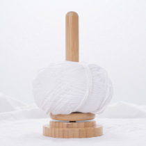Wooden yarn winder Wooden yarn holder Desktop yarn spool holder Storage rack Home sewing accessories
