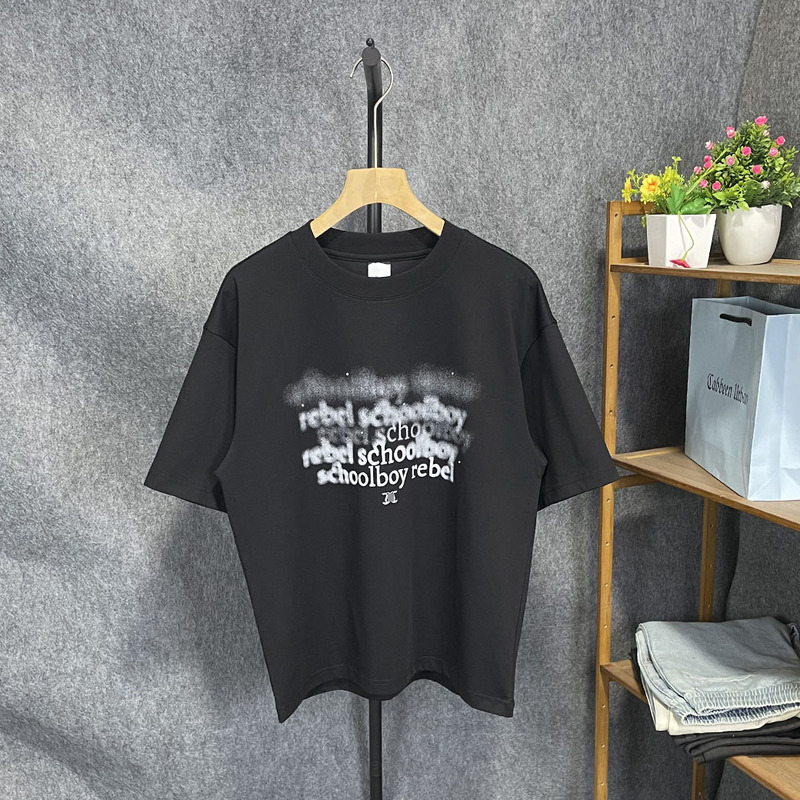 Same Style as in the Mall, Kajia Cut-Label Men's Fashion Trendy Casual Versatile Slightly Loose Round Neck Short-Sleeve T-Shirt Top 1379 Same Style as in the Mall, Kajia Cut-Label Men's Fashion Trendy Casual Versatile Slightly Loose Round Neck Short-Sleeve T-Shirt Top 1379