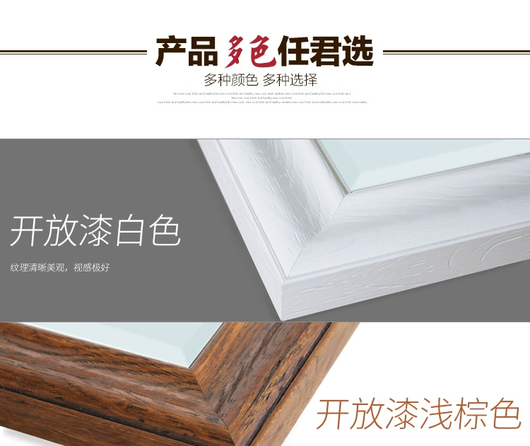 Trung Quốc rắn gỗ thay đồ gương treo tường gương toàn thân gương Mỹ nhà phòng ngủ treo tường phù hợp gương sàn - Gương