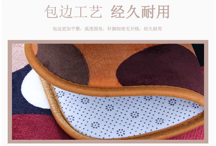Chống trượt nhà thấm nước san hô lông cừu cửa phòng ngủ thảm phòng khách thảm bếp Eg8f5rZhN6 tham long