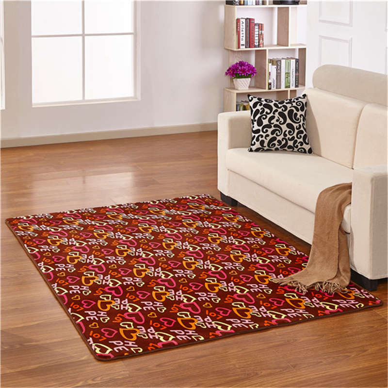 Thảm nhung dày san hô hiện đại tối giản phòng ngủ phòng khách bàn cà phê sofa đầy giường cạnh cửa sổ hình chữ nhật thảm - Thảm thảm lót
