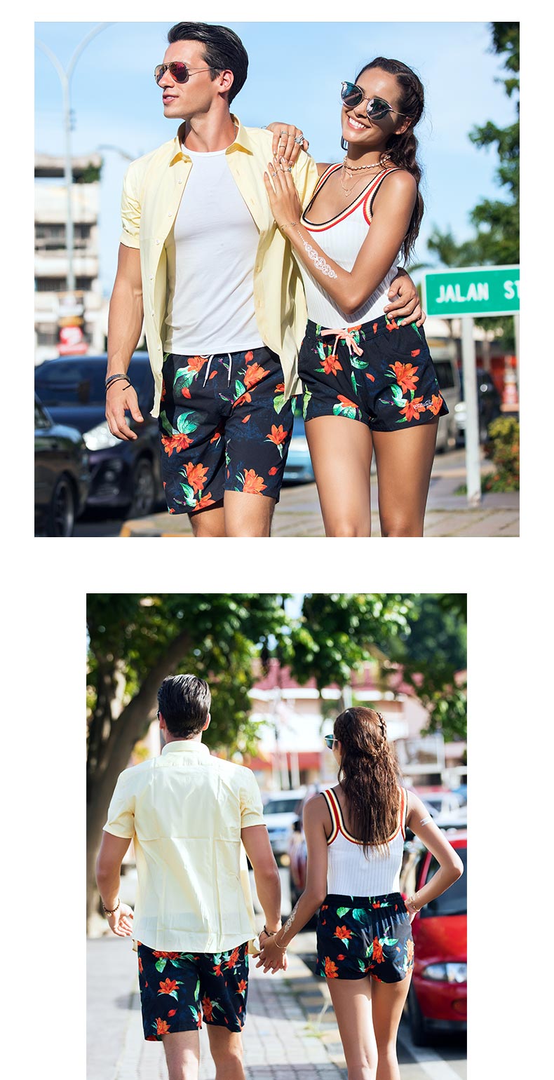Gailang bên bờ biển kỳ nghỉ vài chiếc quần đi biển nam nhanh chóng khô lỏng kích thước lớn boxer quần bơi nữ quần bơi biển 	quần dài đi biển nữ	