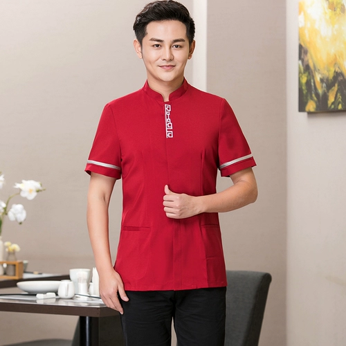 Униформа для отеля для работы, комплект, короткий рукав